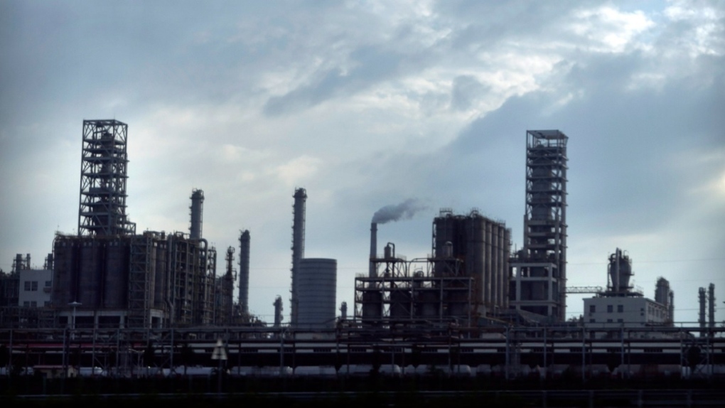A petrochemical production facility in China, 2019