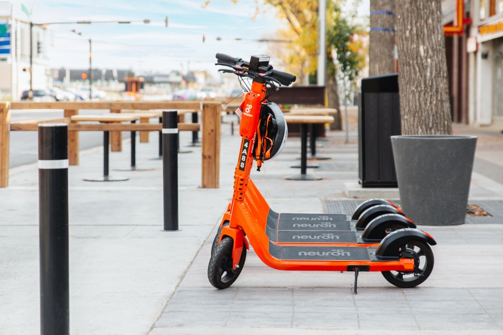 Hundreds of e-scooters and e-bikes now available to rent in Waterloo region  | CTV News