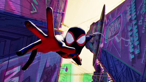 Movie reviews: 'Spider-Man' a wild pop culture pastiche of visual styles