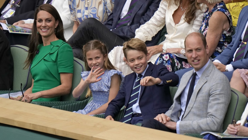 Wimbledon: Prince and Princess of Wales watch men's final | CTV News