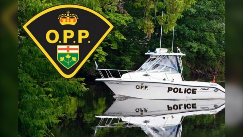 An OPP boat is seen in this generic and undated image. (Source: Huron County OPP)