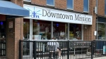 The Downtown Mission in Windsor, Ont. on Tuesday, Oct. 10, 2023. (Chris Campbell/CTV News Windsor)