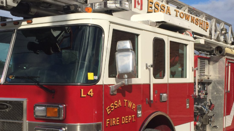 An Essa Township Fire Department truck is pictured. (File Image)