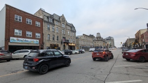 Downtown Guelph on Jan. 2, 2024. (Dan Lauckner/CTV Kitchener)