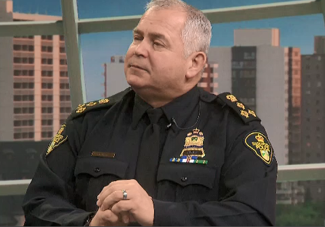 Saskatoon Interim Police Chief Dave Haye