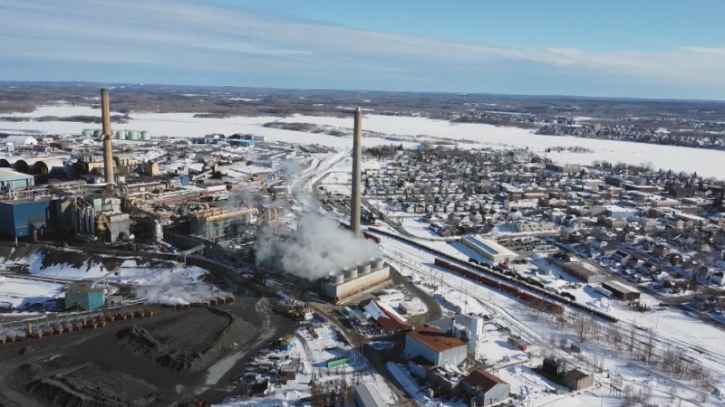 Horne Smelter at Rouyn Noranda, 600 kilometres northwest of Montreal, has poured $500 million into Quebec’s coffers each year. (CTV W5)