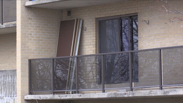 An apartment under renovation in London, Ont. seen on March 14, 2024. (Daryl Newcombe/CTV News London)