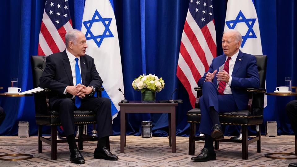 Biden and Netanyahu