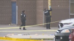 Police investigate June 2 shooting in Rexdale. 