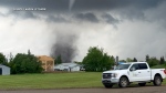 Tornado hits farmyard south of Edmonton