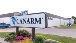 Canarm Limited headquarters in Brockville, Ontario. The company’s transport trucks cross the Canada-U.S border every day. June 4, 2024. (Jack Richardson/CTv News Ottawa).