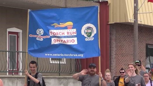 The Huron County Law Enforcement Torch Run for Special Olympics was held on June 5, 2024, making stops in Wingham, Blyth, Clinton, and Goderich. (Scott Miller/CTV News London)