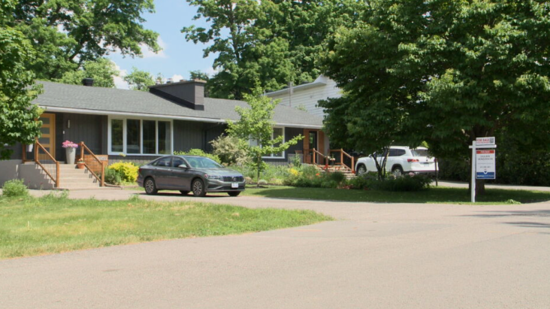 A home for sale in Ottawa. June 4, 2024. (Brad Quinn/CTV News Ottawa)
