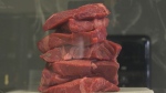 A stack of beef is pictured. (Source: CTV News Atlantic)