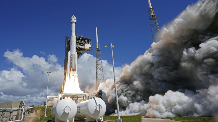 Boeing Starliner space capsule launch