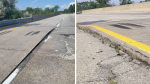 Ontario Provincial Police say the eastbound lanes of Hwy. 417 near Hawkesbury will remain closed after a section of the overpass "appeared to be buckling." (OPP/release)