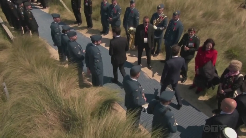 North Bay soldiers take part in D-Day ceremony