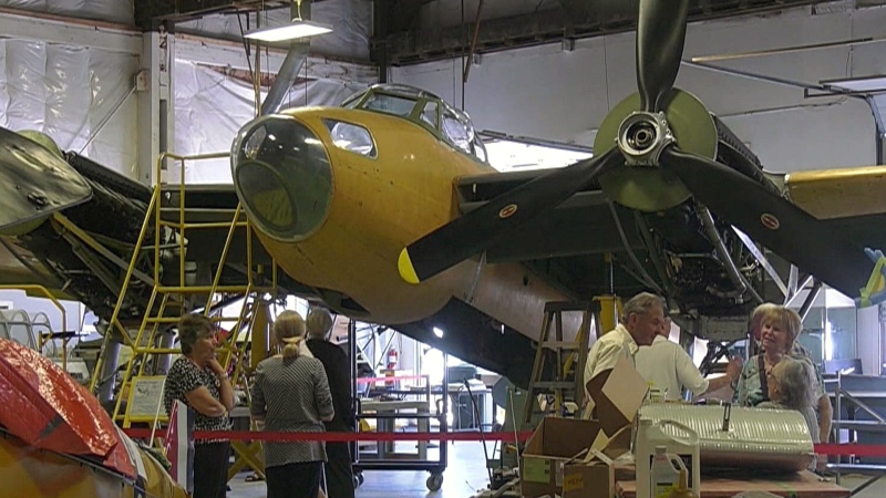 Mosquito bomber restoration
