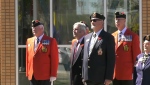 The Royal Canadian Legion General Stewart Branch held the ceremony to mark the anniversary of D-Day.