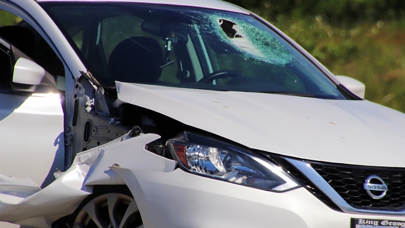 A driver was critically injured on Highway 1 on June 6, 2024, when an abject crashed through their windshield. 