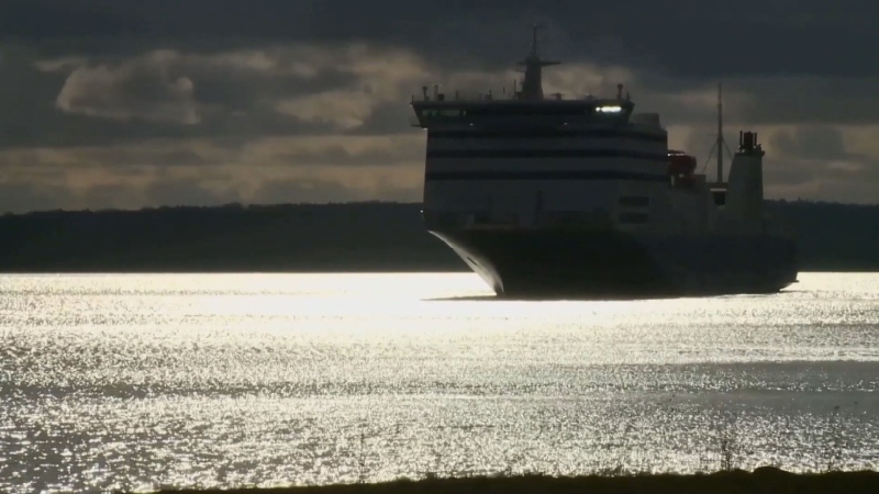 A Marine Atlantic ferry is pictured. (Source: CTV News Atlantic)