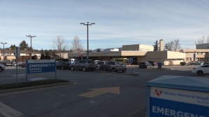 Mission Memorial Hospital in Mission, B.C., is seen in this file photo. (CTV News)