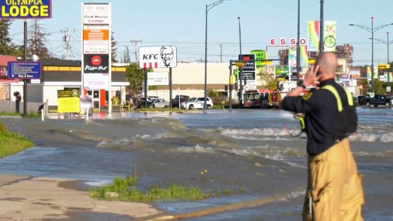 CTV National News: Water main break in Calgary