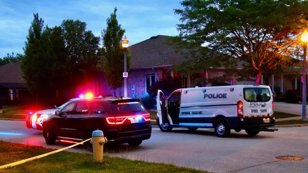 Windsor police are investigating a "suspicious item" in the area of Radcliff Avenue and Blair Street. June 6, 2024. (Source: Unofficial: On Location/Facebook)