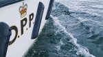 A 49-year-old woman was seriously injured Friday morning when a boat she was riding in collided with a boat being driven by Ontario Provincial Police in Sudbury.