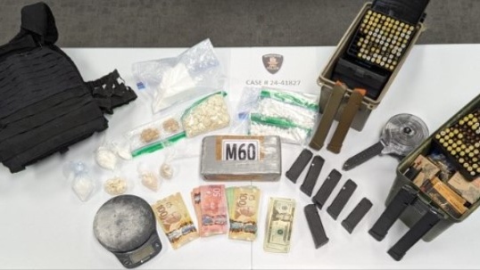Windsor police have arrested two people and seized almost $200,000 in illegal drugs in east Windsor. (Source: Windsor police)
