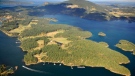 Orcas Island in Washington State is seen from above in this file photo. (Shutterstock.com)