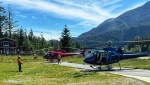 Squamish Search and Rescue shared this photo on Facebook on June 8, 2024, saying the search for a trio of missing climbers is ongoing. 