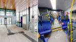OC Transpo is offering a look inside the new Line 2 LRT stations and trains. (OC Transpo/Virtual tour)