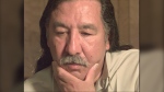 In this April 29, 1999, file photo, inmate Leonard Peltier speaks during an interview at the U.S. Penitentiary at Leavenworth, Kan. (AP Photo/The Kansas City Star, Joe Ledford, File)