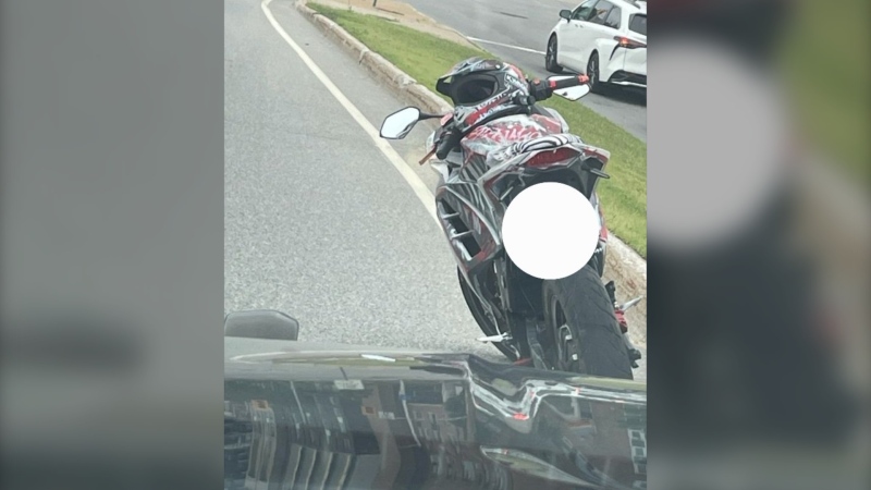 An electric motorbike driver was charged for driving drunk on the highway on June 10, 2024. (OPP/X)