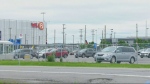 Trudeau Airport parking lot (CTV News)