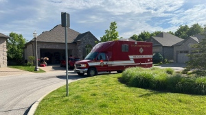 Crews were called to a basement fire on Eagletrace Drive on June 13, 2024. (Source: London fire)