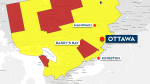 Severe weather prompts tornado watches and warnings by Environment Canada for parts of Ontario and Quebec on Thursday, June 13. 