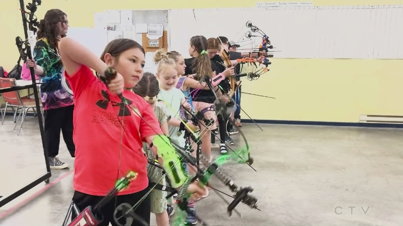 Dozens of Ontario’s top young archers will be in the Sault this weekend as the city hosts this year’s provincial archery championship. (Photo from video)