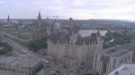 Downtown Ottawa from the camera atop the Westin Hotel on Thursday, June 13, 2024. 