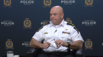 Edmonton police chief Dale McFee on Thursday June 13, 2024. (Dave Ewasuk/CTV News Edmonton)