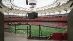 The inside of BC Place is seen in this image from a BC Lions promotional video. (BC Lions)