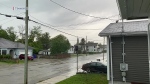 Storm rolls through Timmins. June 13, 2024 (Sergio Arangio/CTV Northern Ontario)