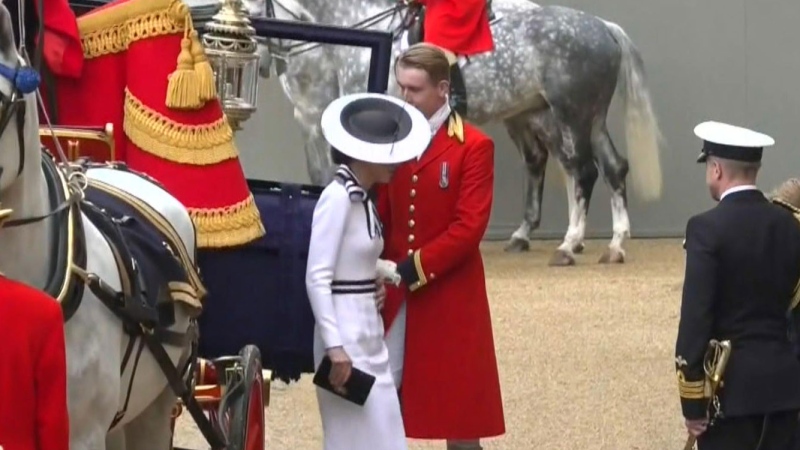 Kate Middleton attends Trooping of the Colour 
