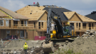 New homes are built in Ottawa on Monday, Aug. 14, 2023. THE CANADIAN PRESS/Sean Kilpatrick