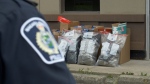 Police seized illegal cannabis products and contraband tobacco in several locations in Ontario. (Source: OPP)