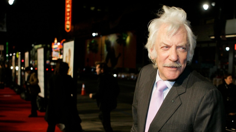 Before he made it on stage or in film, Donald Sutherland got his start in local radio