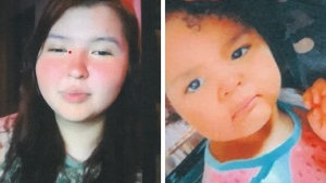 No one has heard from 22-year-old Letisha Kishayinew, also known as Peach, and two-year-old Kehlani since Sunday afternoon.