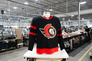 The NHL and Fanatics released an image of the new Ottawa Senators jersey for the 2024-25 season. (NHL and Fanatics/release)