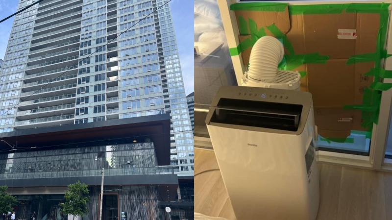 The air conditioning at 19 Bathurst Street in downtown Toronto has been broken since June 6, according to the property manager. 